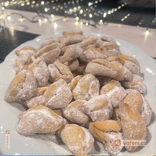 Vánoční ořechové mušličky