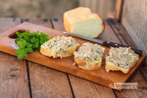 Sardinková pomazánka s vejci