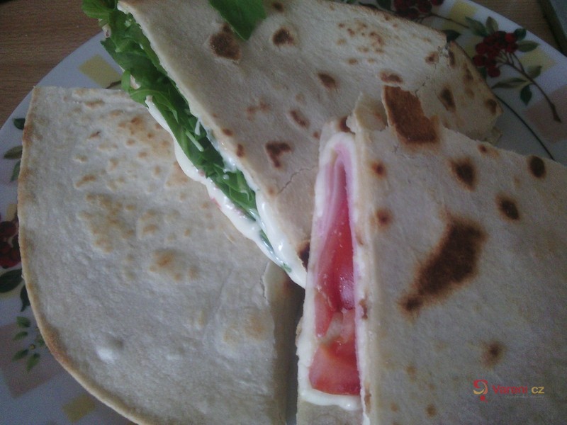 Sádlové placky bez kynutí - fotografie 2