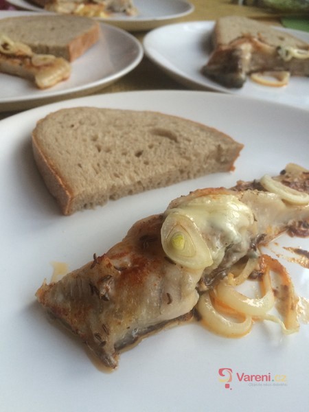 Kapr pečený v troubě na másle - fotografie 3