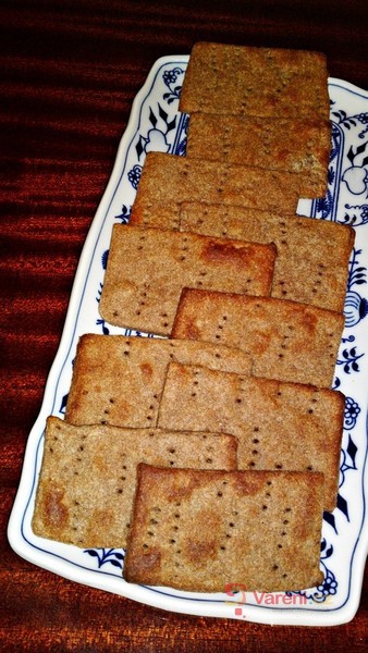 Jemný křupavý švédsky chléb - Knäckebrot - fotografie 4
