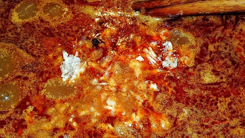 Fazolová polévka s uzeným vývarem a domácí tarhoňou - fotografie 3