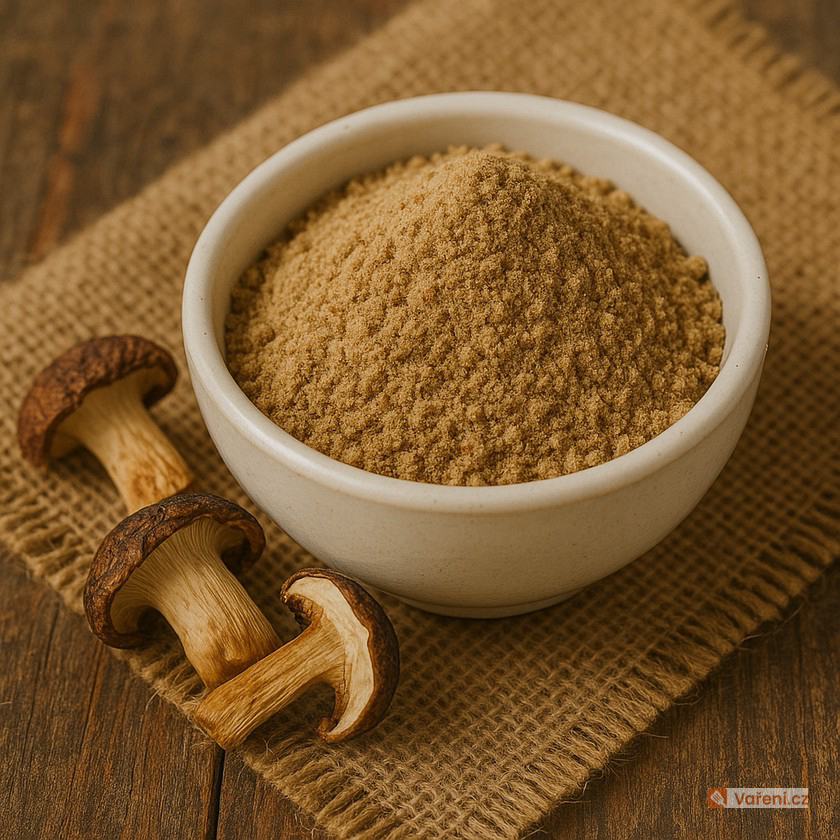 Prášek ze sušených hub: Houbové koření