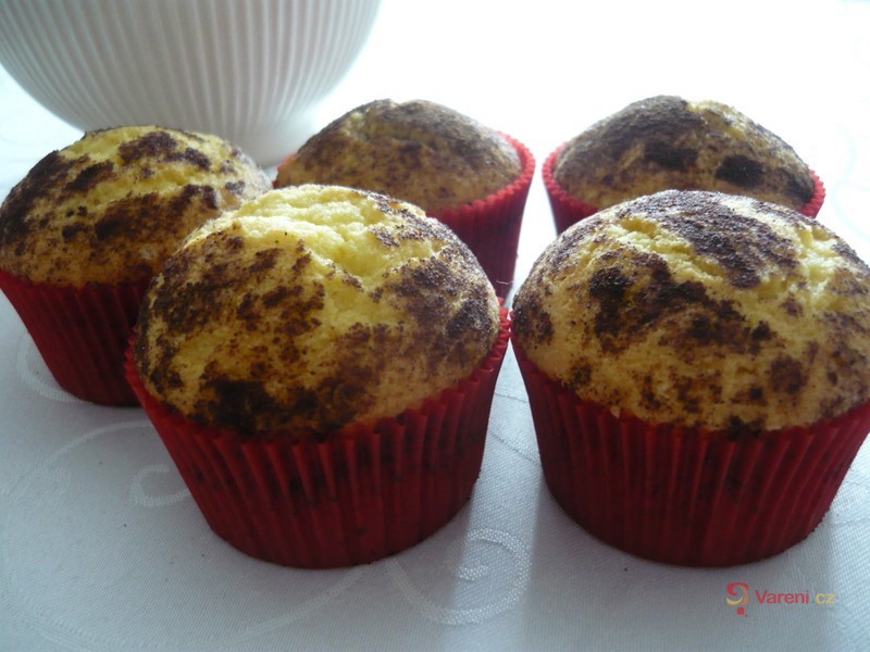 Muffiny posypané skořicí - fotografie 2