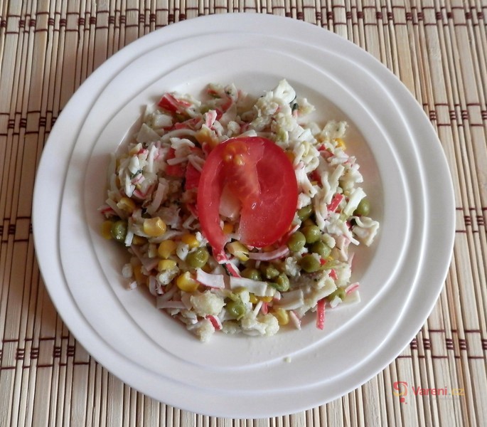 Salát z pangasia