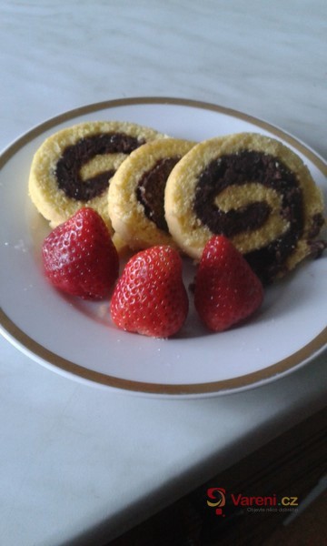 Čokoládová roláda - fotografie 2