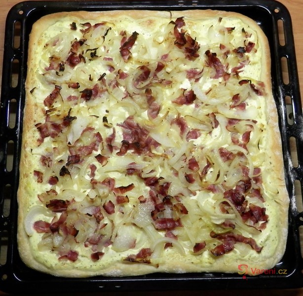 Cibulový koláč - fotografie 3