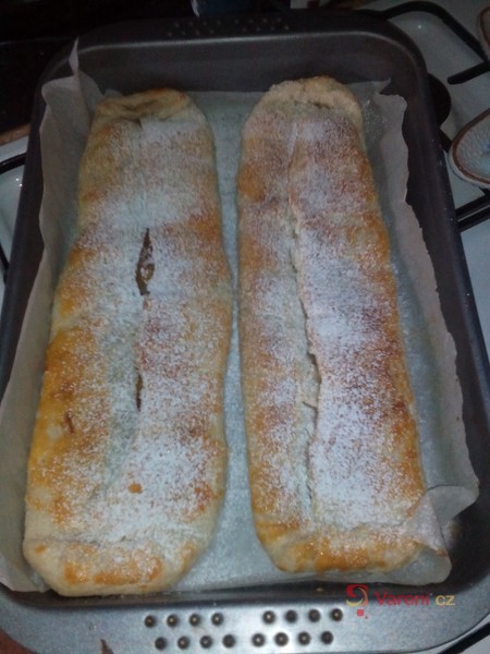 Listový jablkový závin - fotografie 3