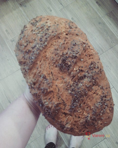 Zdravý chléb z bílého jogurtu - fotografie 3