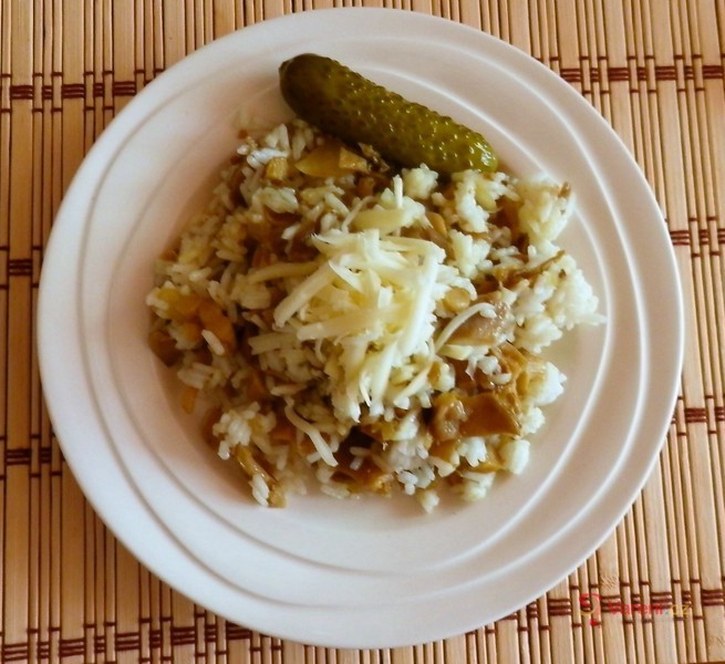 Rizoto s hlívou ústřičnou - fotografie 2