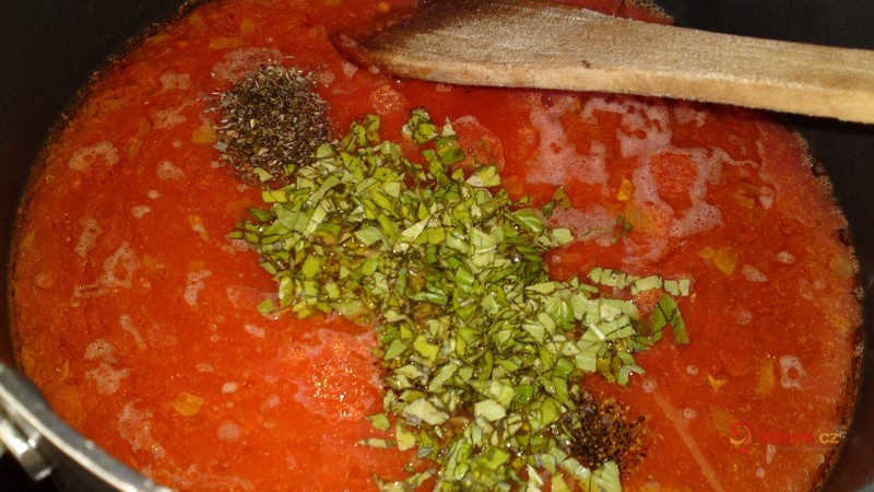 Sugo di pomodoro - italská rajčatová omáčka od Nick Stellino - fotografie 3