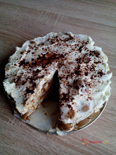 České tiramisu z pomazánkového másla - fotografie 3