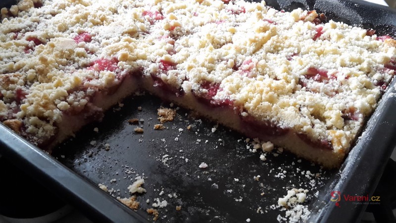 Švestkový koláč bez droždí - fotografie 5