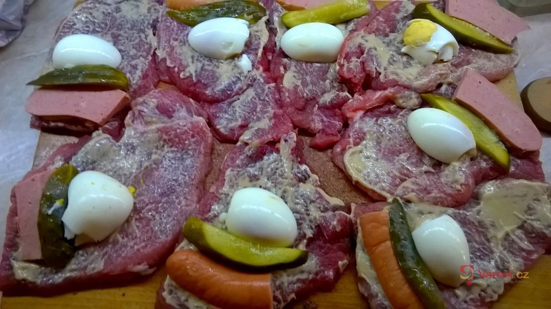 Moravský španělský ptáček z vepřového masa - fotografie 2