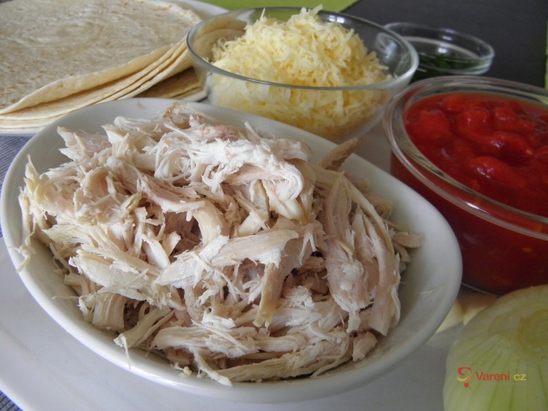 Enchiladas s kuřecím masem - fotografie 3