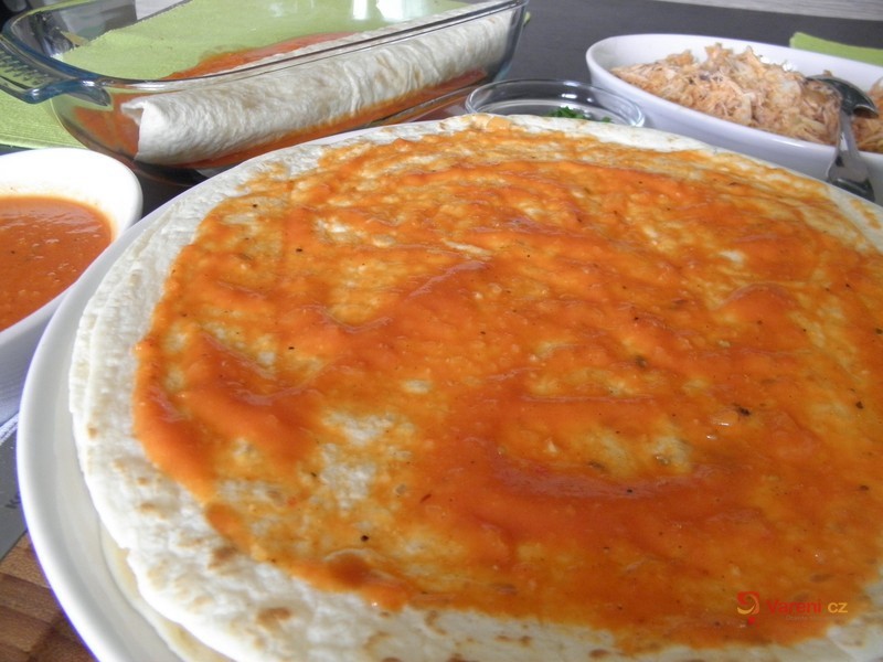 Enchiladas s kuřecím masem - fotografie 5