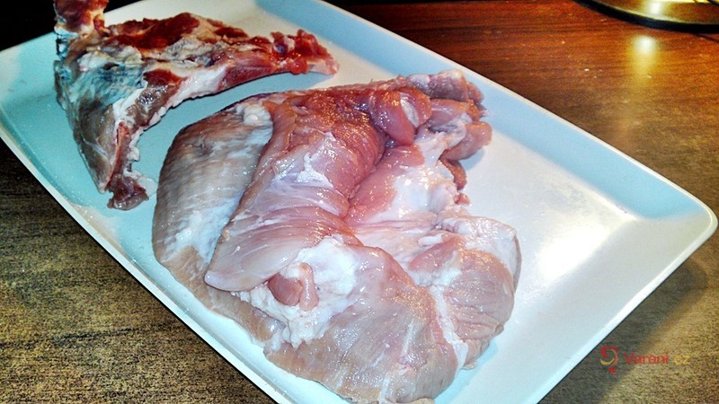 Plněná vepřová hruď s nádivkou - fotografie 2