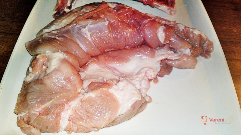 Plněná vepřová hruď s nádivkou - fotografie 3