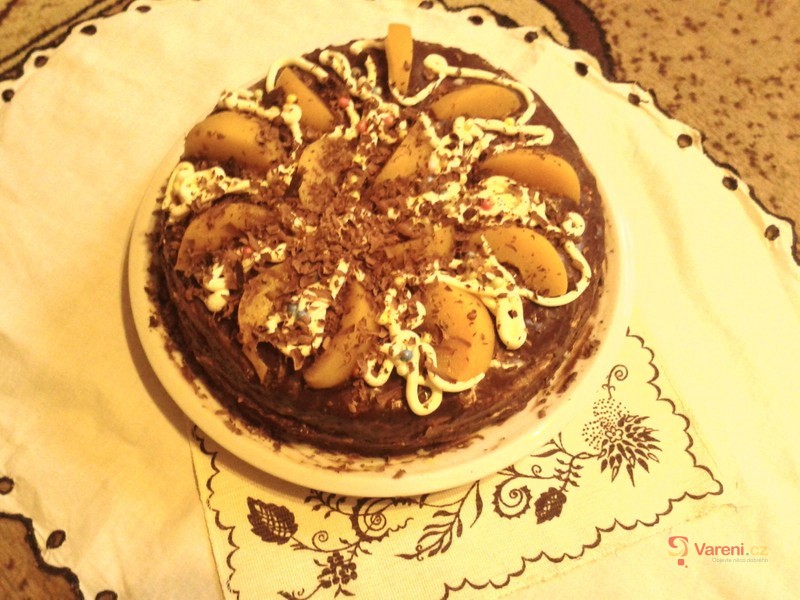 Ořechový dort s kávovým krémem - fotografie 4