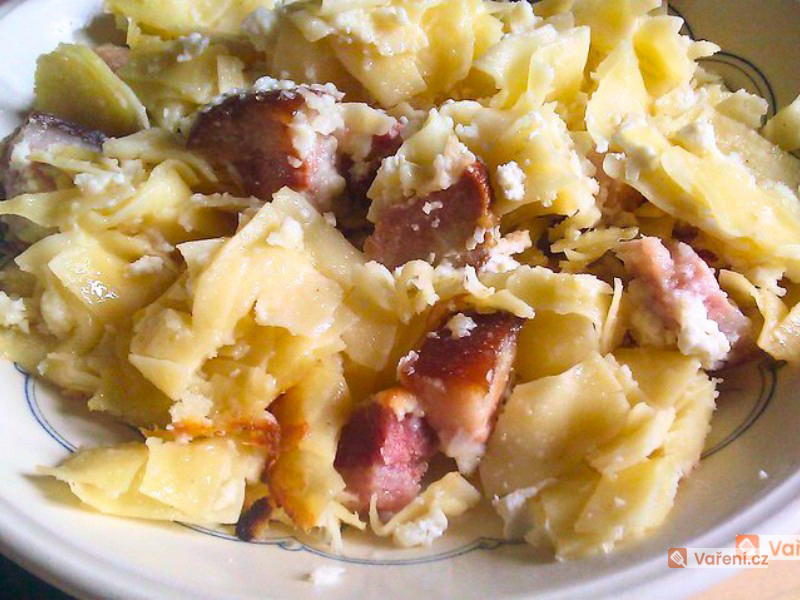 Těstoviny s kysaným zelím