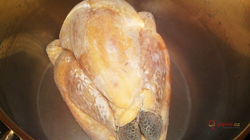 Sváteční nedělní polévka z perličky - fotografie 3