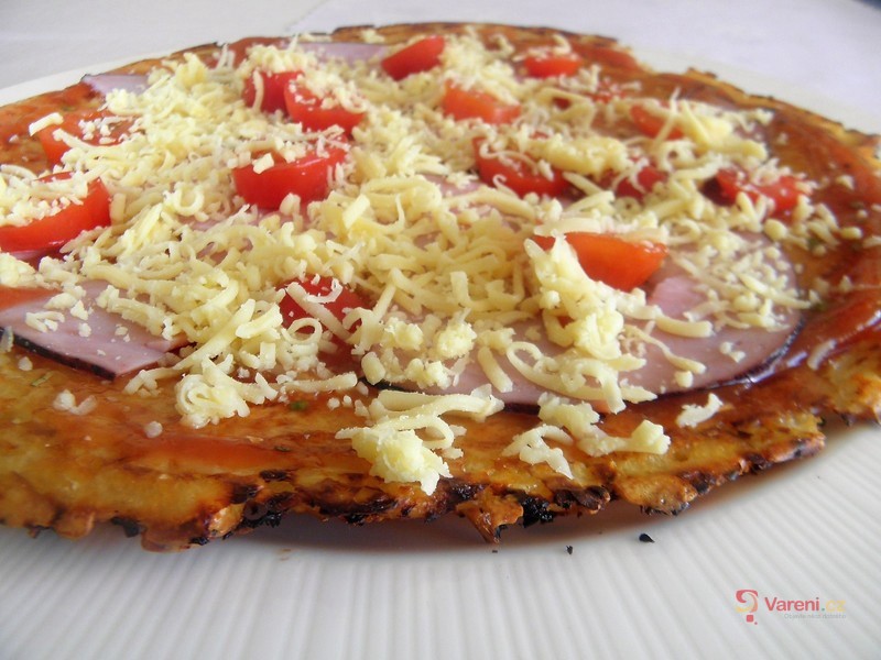 Květáková placka se sýrem - fotografie 3