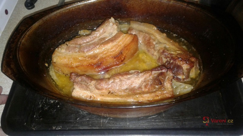 Pečený bůček - fotografie 5