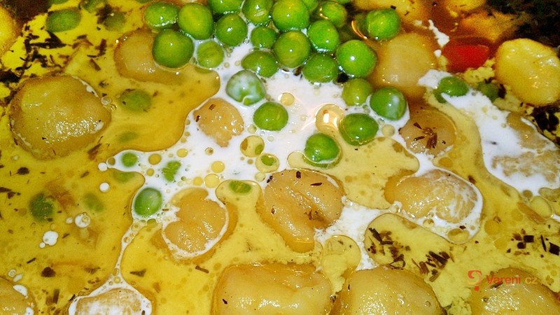 Polévka ragú ze srnčí kýty se smrži a estragonem - fotografie 4