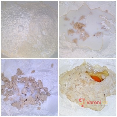 Jablkový prstenový kynutý koláč - fotografie 2