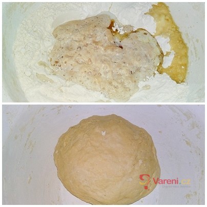 Jablkový prstenový kynutý koláč - fotografie 3