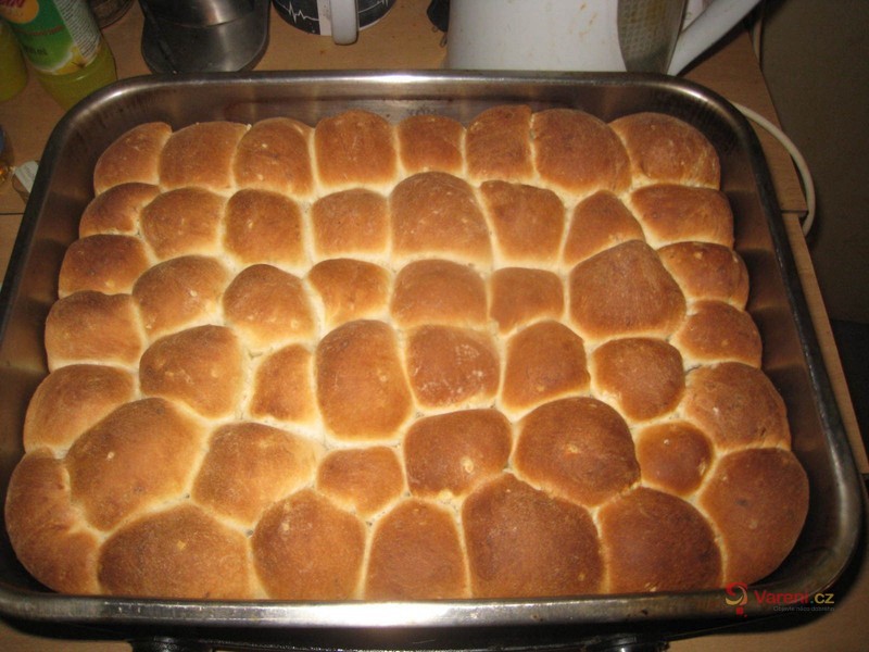 České buchty s povidly - fotografie 3