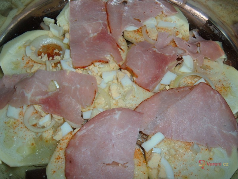 Zapečená cuketa s těstovinami - fotografie 3