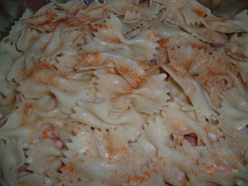 Zapečená cuketa s těstovinami - fotografie 4