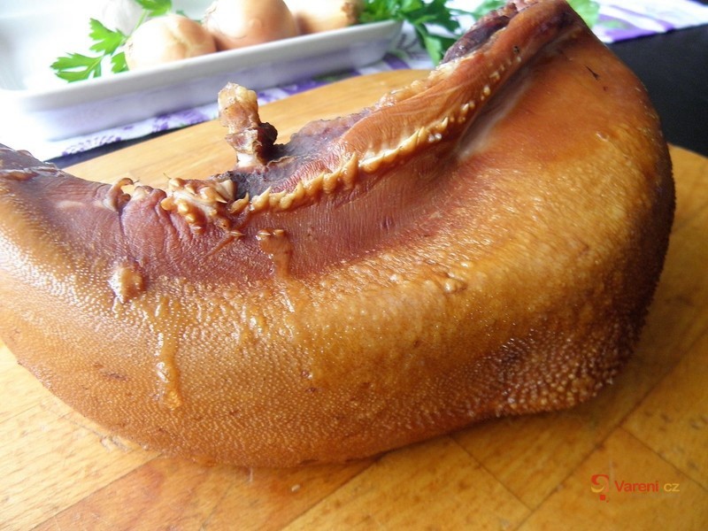 Špenátová nádivka s uzeným jazykem - fotografie 5