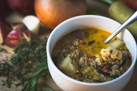 Výborná zeleninová polévka s rýži