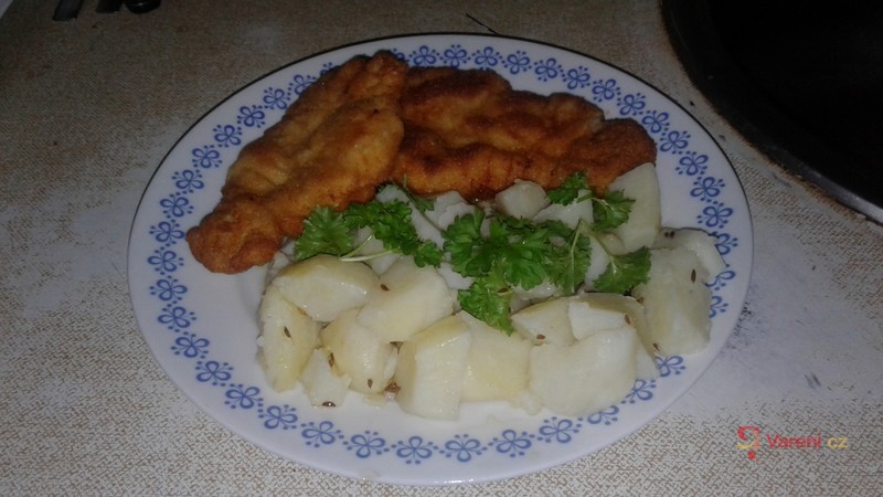 Pečené kuřecí řízky s česnekem - fotografie 2