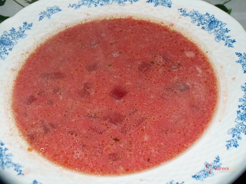 Fazolový boršč - fotografie 3