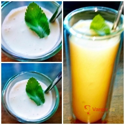 Mangovo-kokosový osvěžující koktejl - fotografie 3