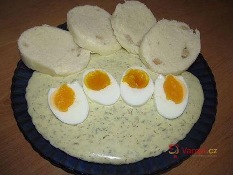 Smetanová koprová omáčka - fotografie 2