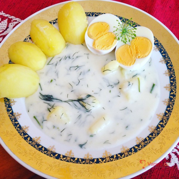 Koprová omáčka s vajíčkem - fotografie 5