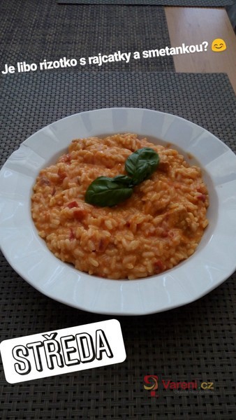 Rizoto se smetanou a kari - fotografie 5