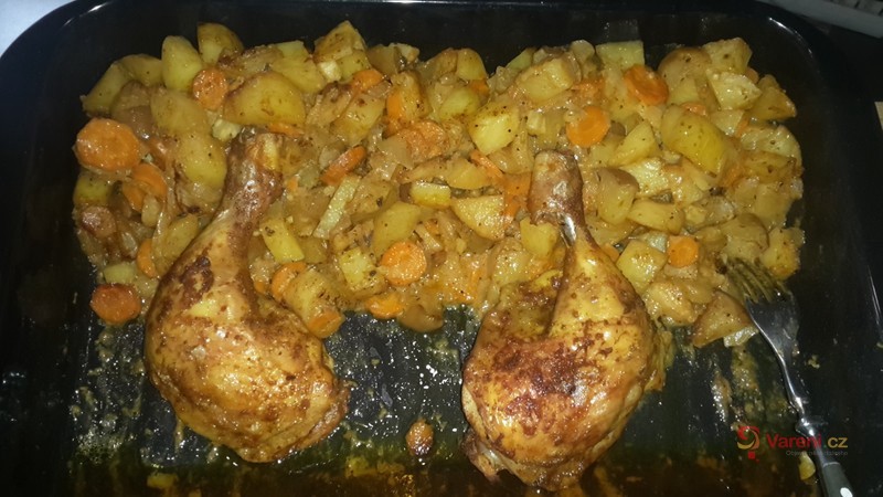 Kuřecí stehna na řecký způsob - fotografie 2