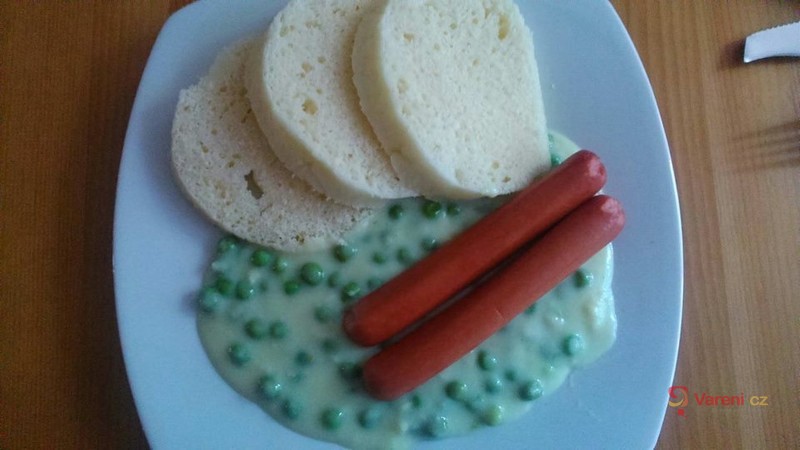 Jemná hrášková omáčka - fotografie 2