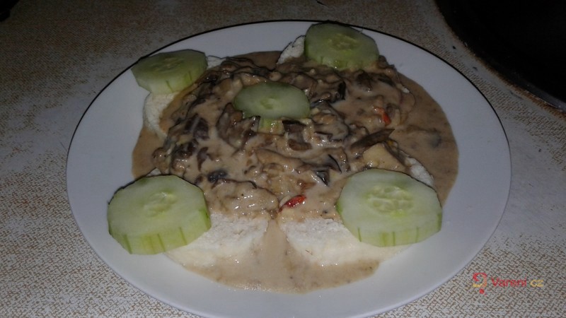 Chutná houbová omáčka - fotografie 5