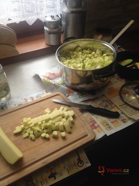 Zavařená cuketa - fotografie 2