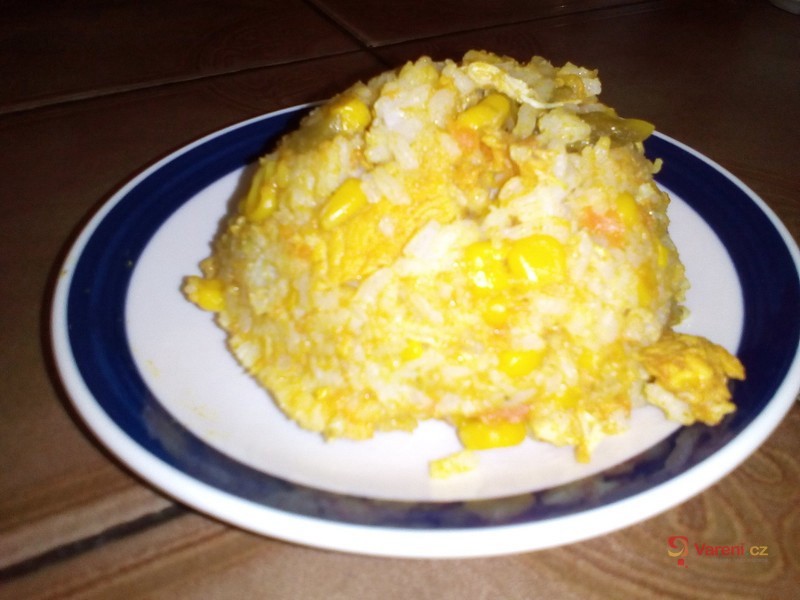 Rychlé zeleninové rizoto s kuřecím masem - fotografie 5