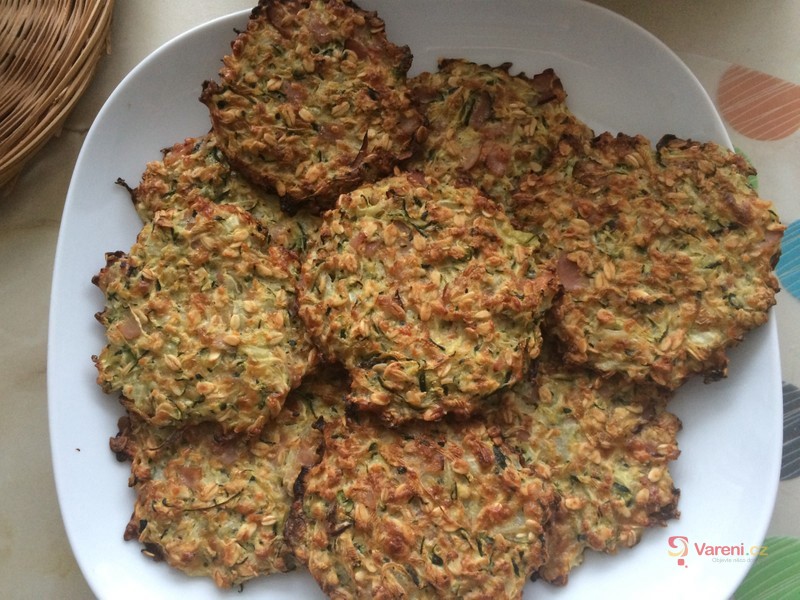 Fitness cuketové placky z trouby - fotografie 4