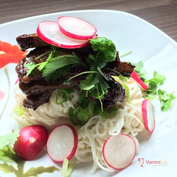 Tahini limetkové nudle - fotografie 2