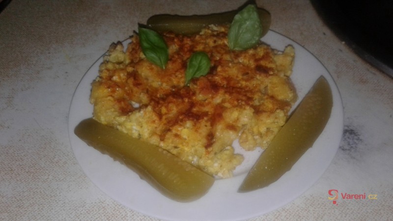 Bramborové knedlíky s vejcem - fotografie 2