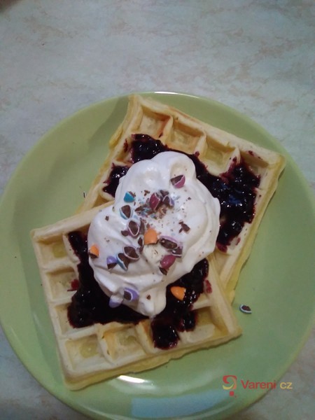 Základní těsto na vafle - fotografie 2